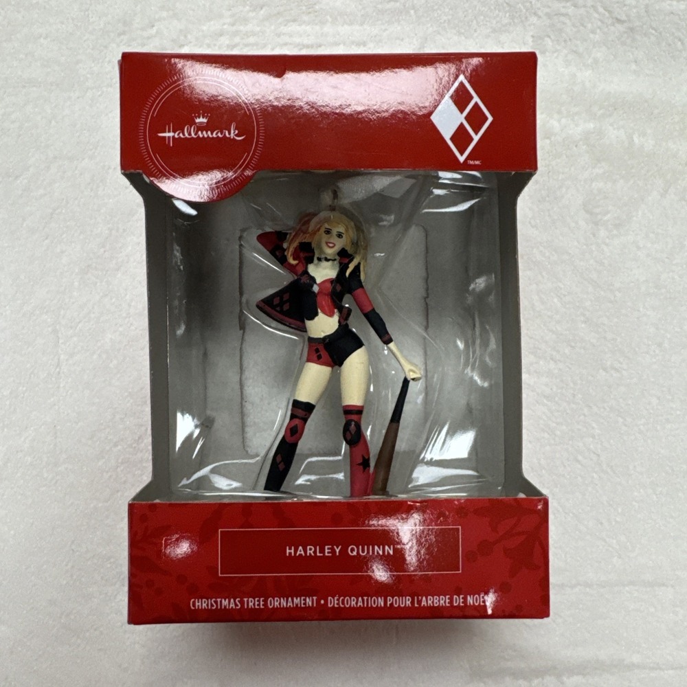 Hallmark DC Comics‎ Harley Quinn Christmas Ornament ***NEW